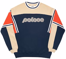 Palace Quilter Crew Navy Palace Quilter Crew Navy