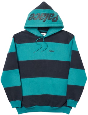 Palace Brusher Hood Black/Teal Buy Palace Brusher Hood Black/Teal