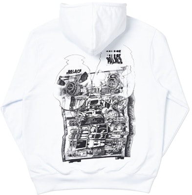 Palace Tri-Wobble Hood White Order Palace Tri-Wobble Hood White