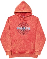 Palace Pircle Hood Pink Acid Wash Palace Pircle Hood Pink Acid Wash
