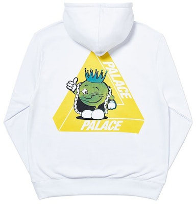Palace Tri-Smiler Hood White Order Palace Tri-Smiler Hood White