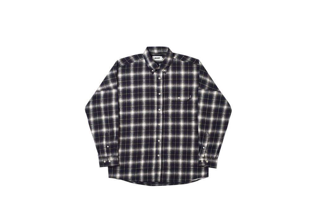 Palace Lumber Yak Shirt (SS 19) Navy/Green Check - Novelship