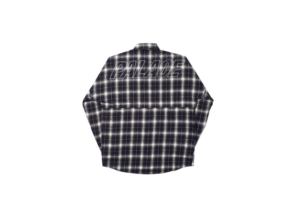 Palace Lumber Yak Shirt (SS 19) Navy/Green Check - Novelship