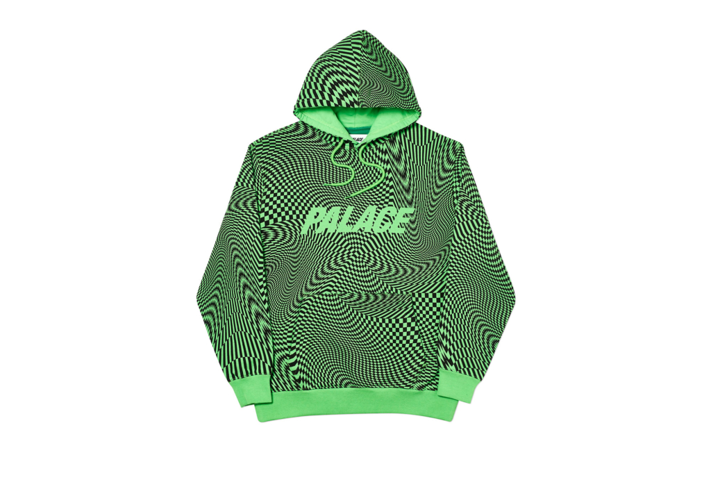 Palace Vertigo Hood Green Novelship