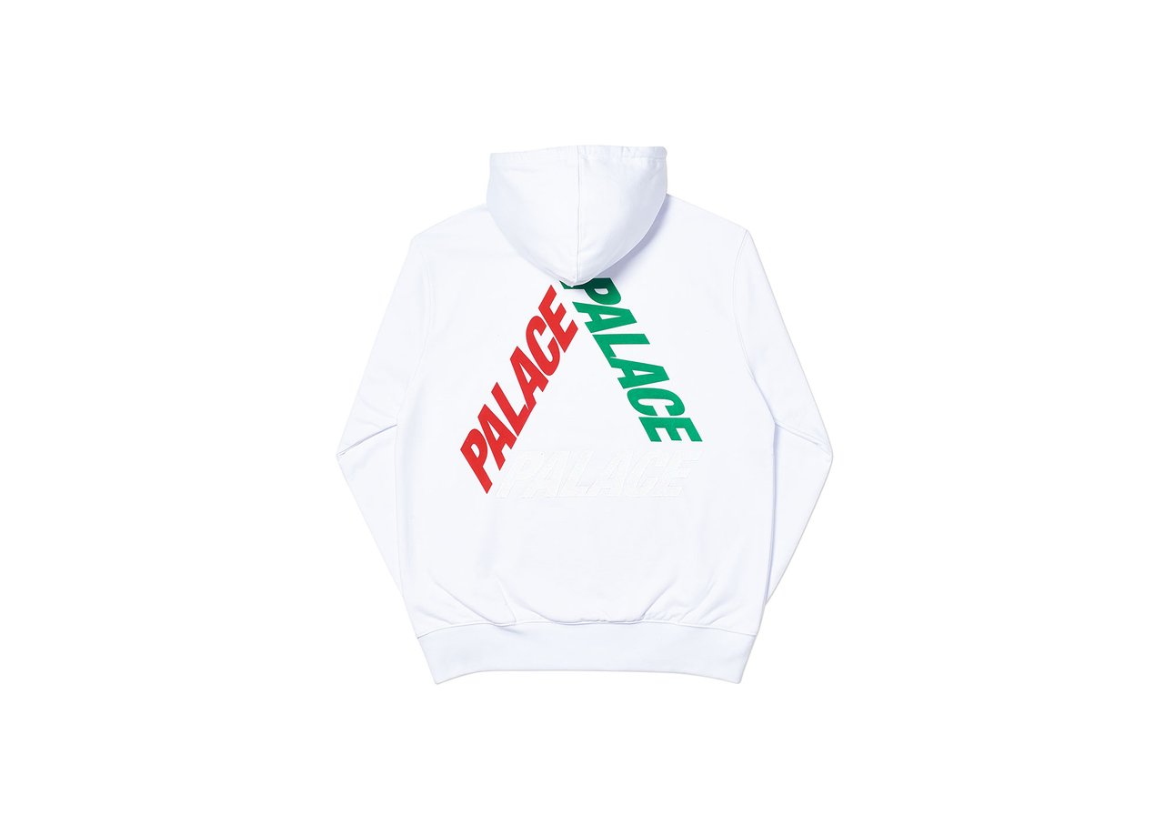 Palace Flocka P3 Hood White Novelship