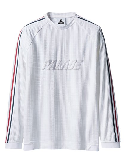 Palace adidas hotsell crewneck white