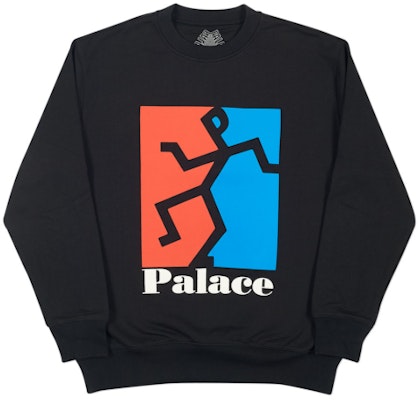 Palace P(iss) Head Crew Black Buy Palace P(iss) Head Crew Black