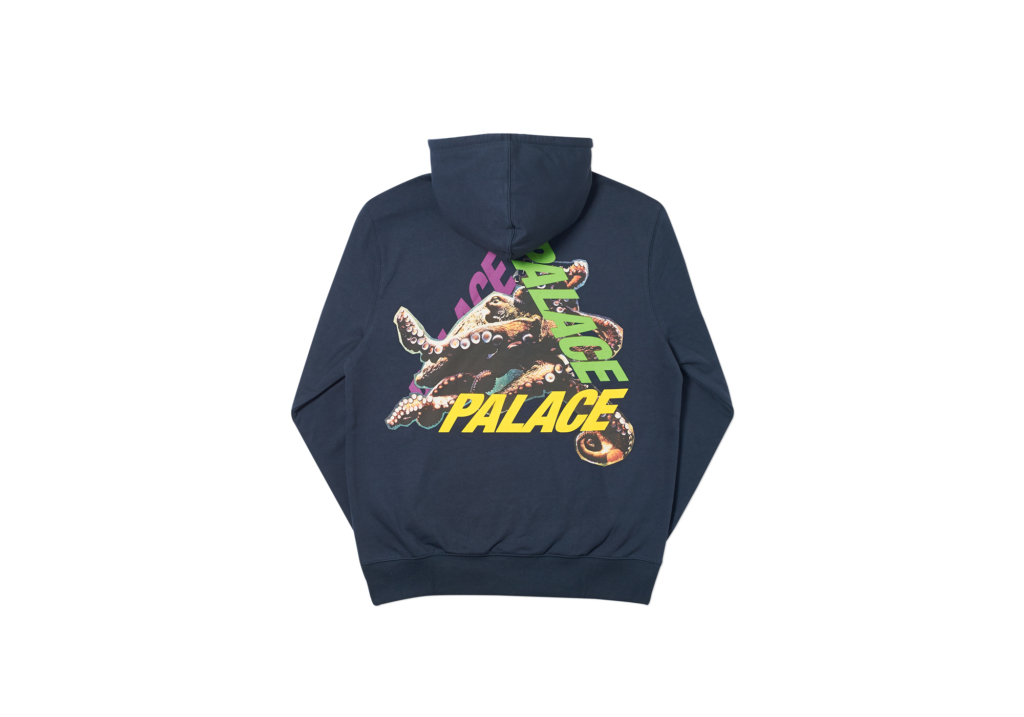 Buy Palace Octo Hood Navy Novelship