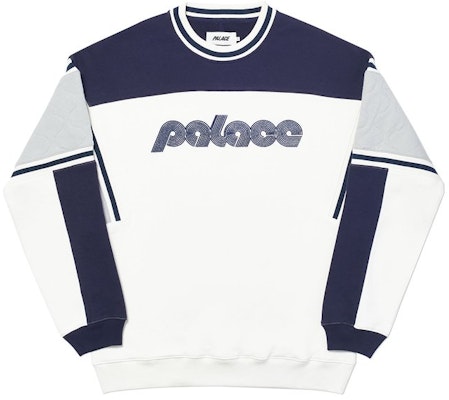 Palace Quilter Crew White Buy Palace Quilter Crew White