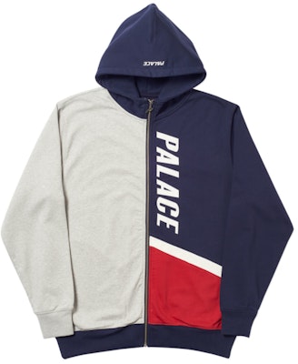Palace Flaggo Zip Hood Red/White/Blue Buy Palace Flaggo Zip Hood Red/White/Blue