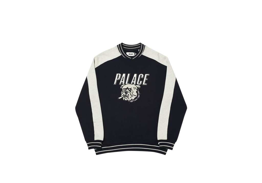 Buy Palace Bunning Bulldog Crew Black Novelship