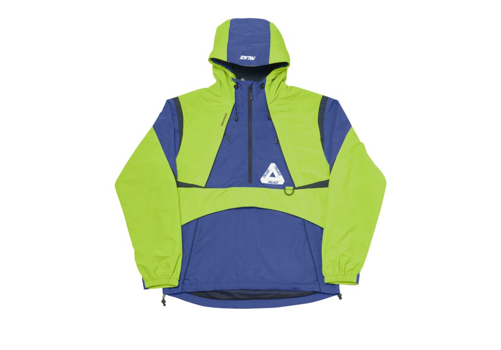 Palace P‑Dura Shell Top Lime/Navy/Black