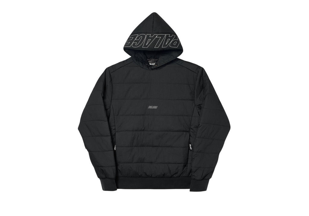 Palace Insu‑Later Hood Black - Novelship