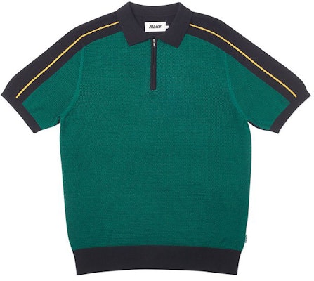 Palace Tex Polo Black/Green Buy Palace Tex Polo Black/Green