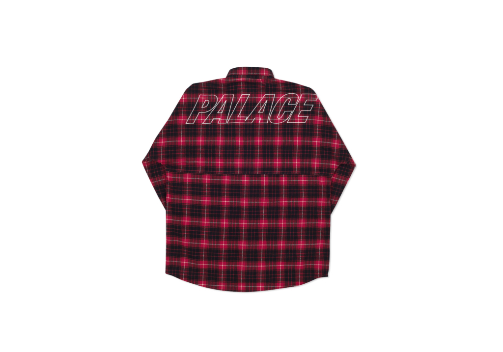 palace lumber yak shirt red L supreme - シャツ