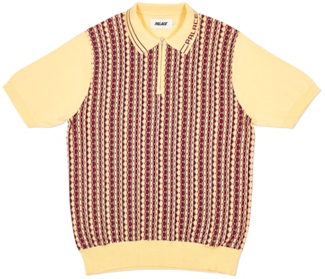 Palace Zip Knit Peach/Red Buy Palace Zip Knit Peach/Red
