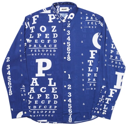 Palace Specsaver Shirt Blue Buy Palace Specsaver Shirt Blue