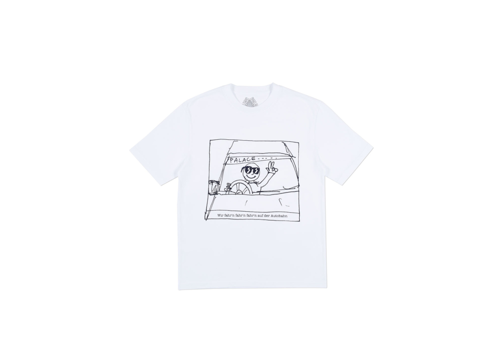 送料無料！Palace Skateboards JIMMY PIDDLE T-SHIRT WHITE Buy Palace Jimmy Piddle T-Shirt White - Novelship