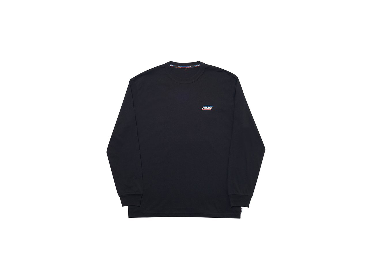 Buy Palace Basically A Longsleeve (SS20) Hitam Lengan Panjang