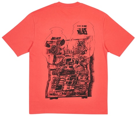 Palace Tri-Wobble T-Shirt Light Red Order Palace Tri-Wobble T-Shirt Light Red