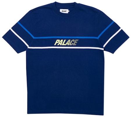Palace Double Bubble T-Shirt Navy Buy Palace Double Bubble T-Shirt Navy