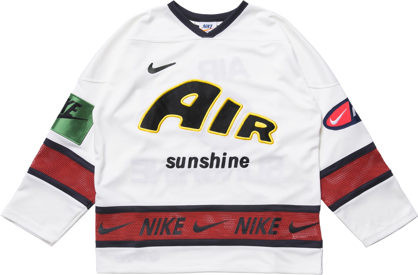 Nike x Cactus Plant Flea Market Hockey Jersey 'White' (Men's/Crossover/Gift Recommend) CI5374-133 US XL