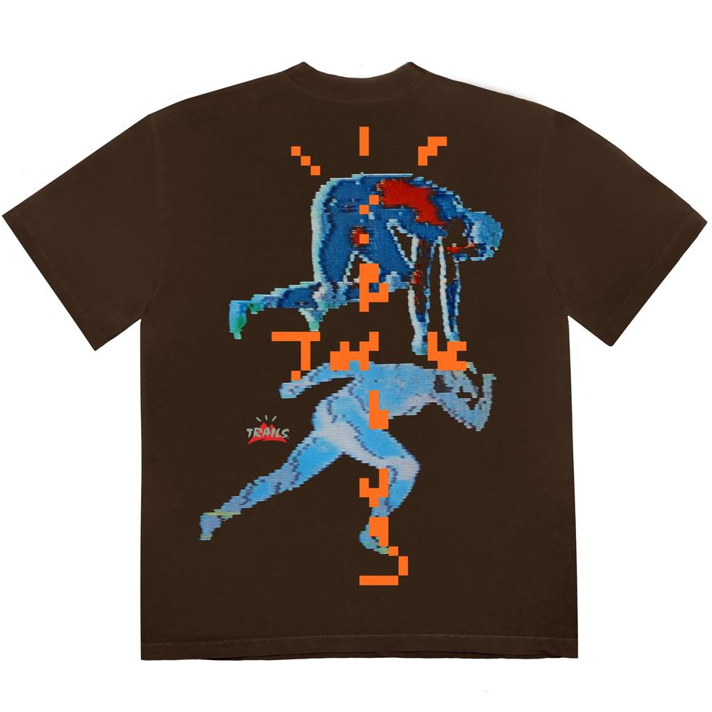 トラヴィススコットTシャツ Travis Scott Digital T-Shirt Brown Buy Travis Scott Digital T-Shirt Brown - Novelship