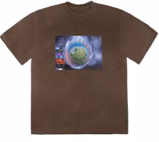 Travis Scott World Event T-Shirt Bleached Black Travis Scott World Event T-Shirt Bleached Black