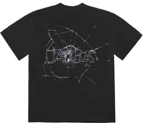 Tシャツ・カットソー Travis Scott Jack Boys Cracked T-shirt Buy Travis Scott Jack Boys Cracked T-Shirt Black - Novelship