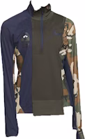 Nike x Sacai Women's Half Zip Running Jacket Sequoia/Obsidian Nike x Sacai Women's Half Zip Running Jacket Sequoia/Obsidian