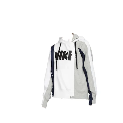Nike Sacai Double Zip Hoodie Gold Dart/Court Purple