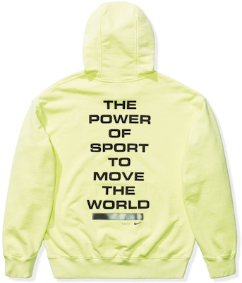 Nike x pigalle hoodie luminous green Clearance