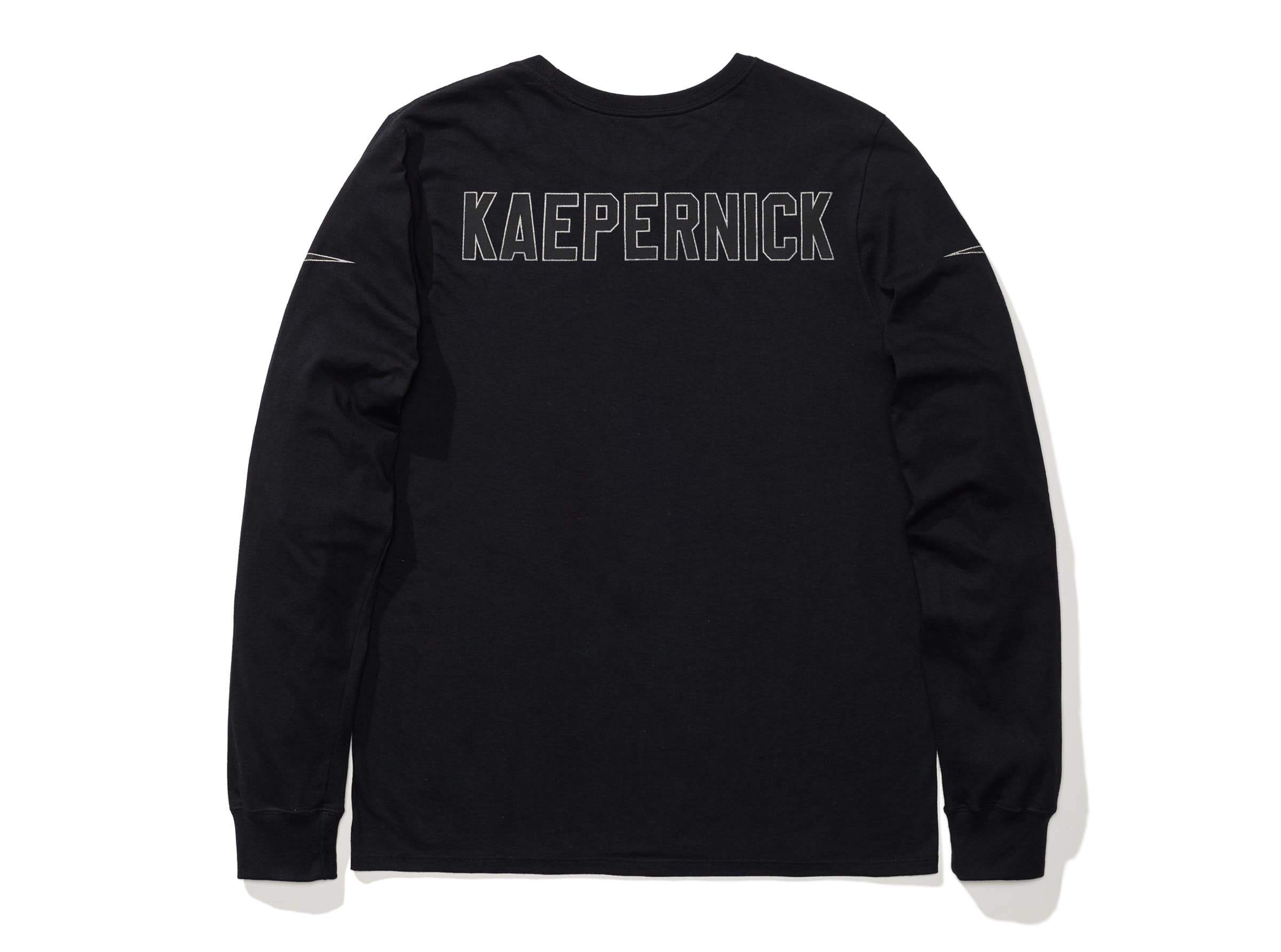 Nike kaepernick shirt long hot sale sleeve