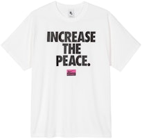 Nike x Stüssy Increase The Peace Tee White Nike x Stüssy Increase The Peace Tee White