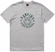 Nike x Stranger Things Hawkins High Tee Heather Grey Nike x Stranger Things Hawkins High Tee Heather Grey