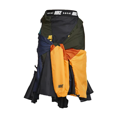 Nike Sacai Women's Skirt Black/University Gold
