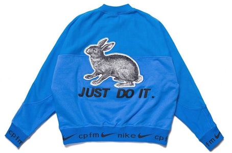 耐克 x Cactus Plant Flea Market蓝色羊毛圆领衫 CI5370-435 Order 耐克 x Cactus Plant Flea Market蓝色羊毛圆领衫 CI5370-435