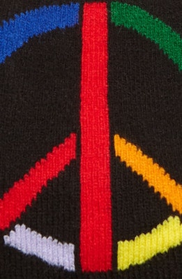 Nike x Olivia Kim Peace Sign Cuffed Beanie Black Order Nike x Olivia Kim Peace Sign Cuffed Beanie Black