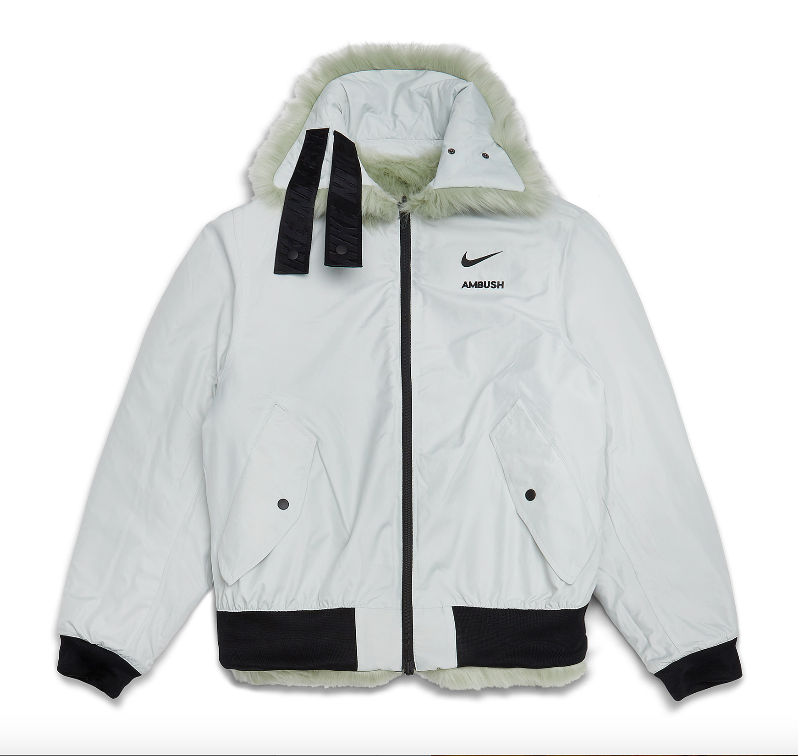 Nike x ambush women's reversible faux fur coat online