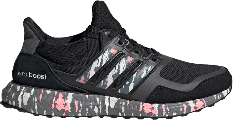 Ultra boost womens sales black and pink