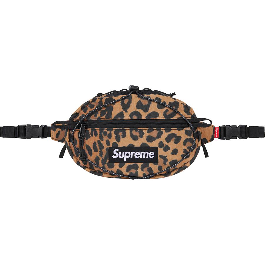 Supreme waist bag leopard