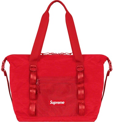 Supreme Zip Tote Dark Red Buy Supreme Zip Tote Dark Red