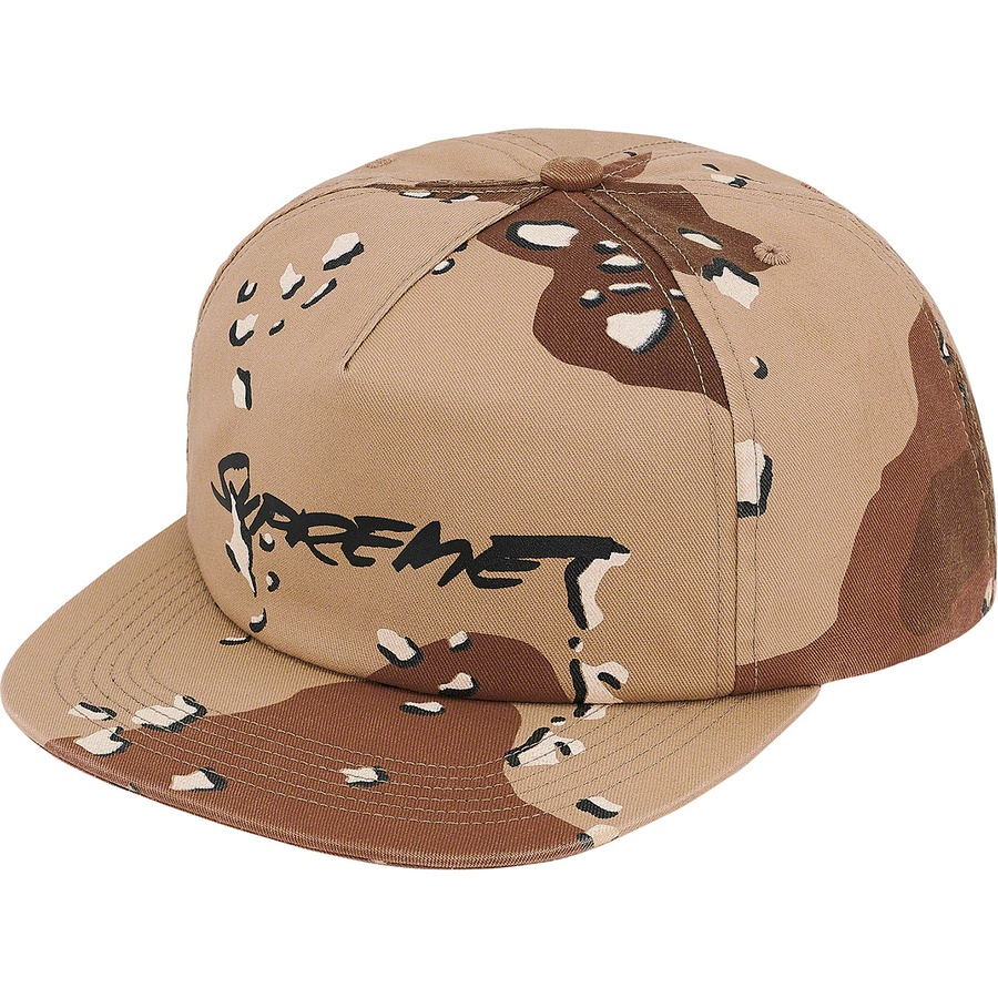 Supreme Futura Logo 5‑Panel Chocolate Chip Camo - Novelship