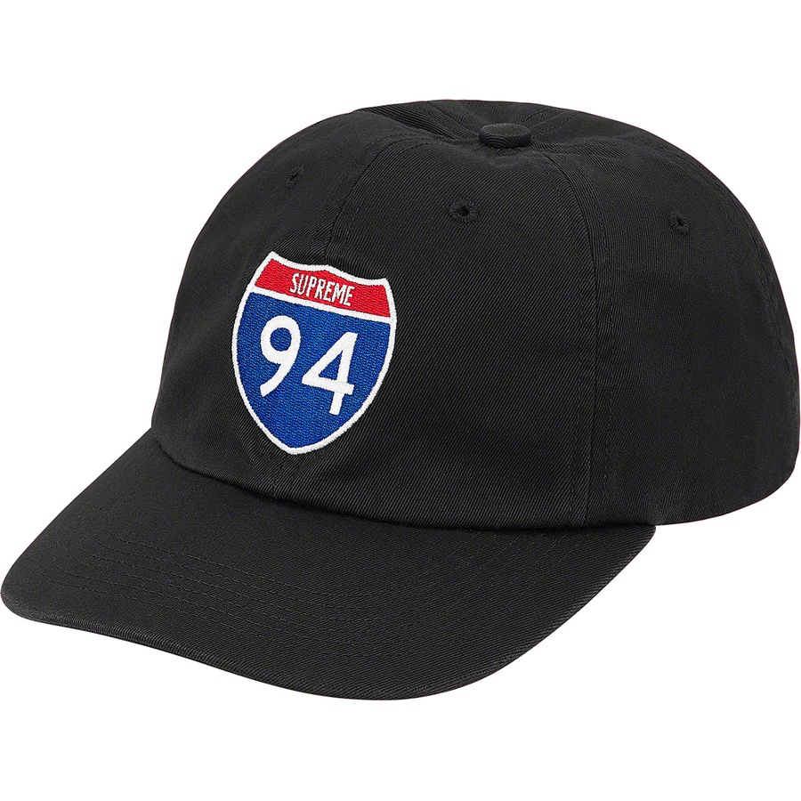 Supreme Interstate 6‑Panel Black