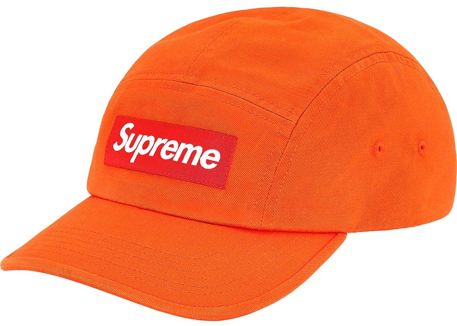 supreme-washed-chino-twill-camp-cap-fw-20-burnt-orange