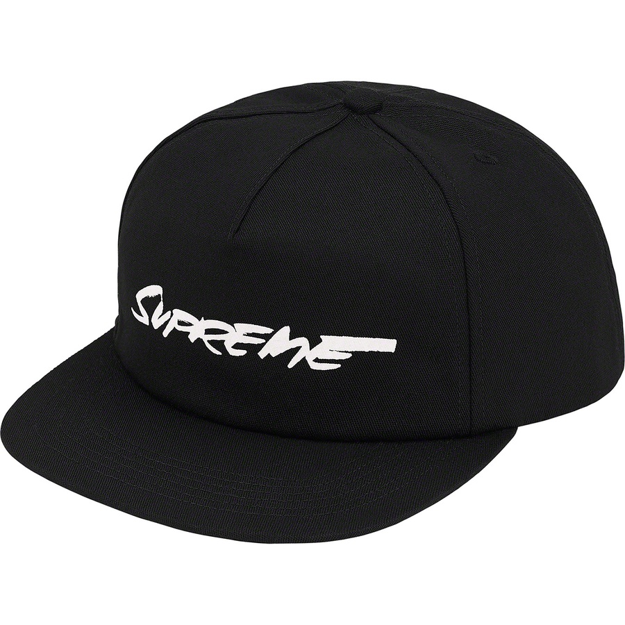 Supreme Futura Logo 5‑Panel Black - Novelship