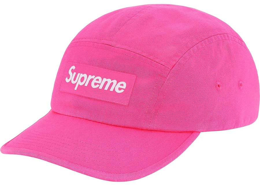 supreme-washed-chino-twill-camp-cap-fw-20-pink