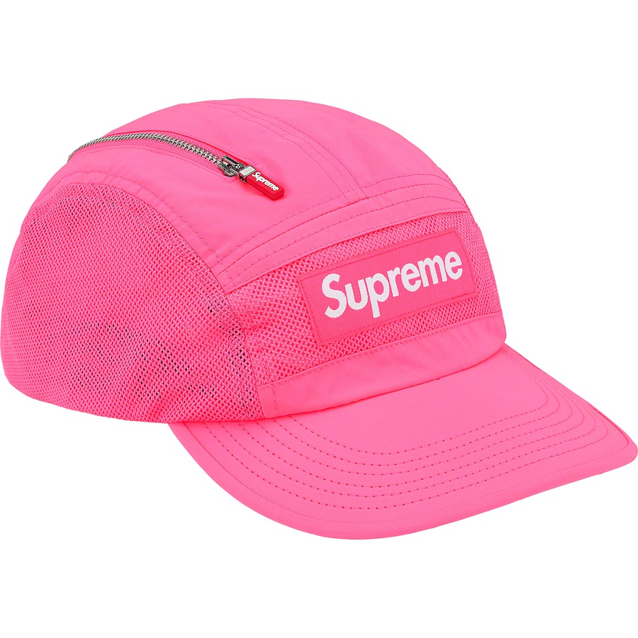 Supreme zip mesh camp 2024 cap