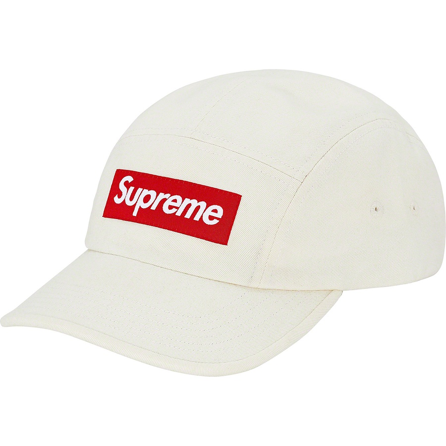 Buy Supreme 2020秋冬款天然色水洗斜纹露营帽
