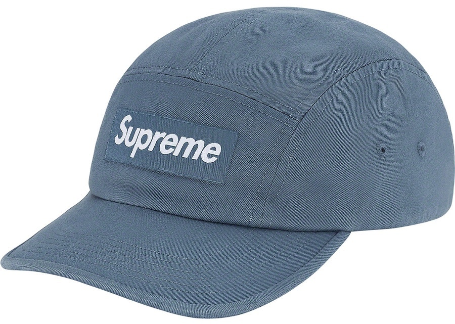 supreme-washed-chino-twill-camp-cap-fw-20-slate